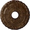 Ekena Millwork Kendall Train Station Medallion (Canopies up to 3 7/8"), 18 1/2"OD x 3 7/8"ID x 1"P, Root Beer CM18KDRBC - alternate 1